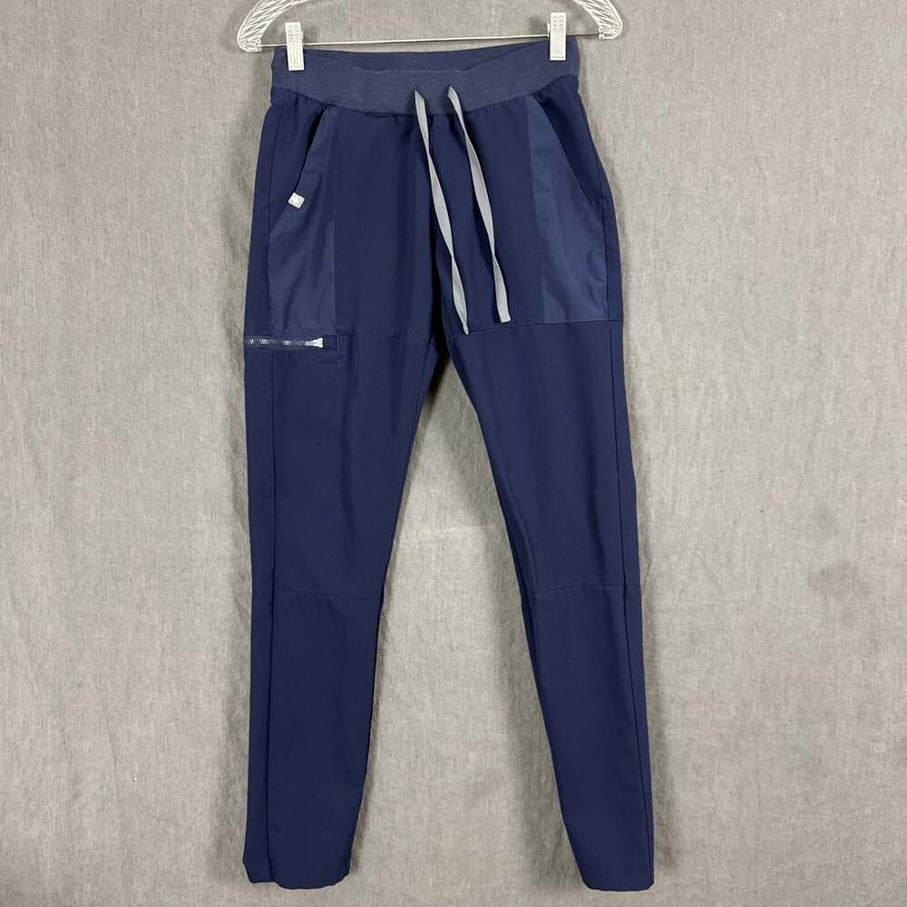 Figs Women’s Size XXS Navy Polyester Skinny Leg Manari Scrub Pants